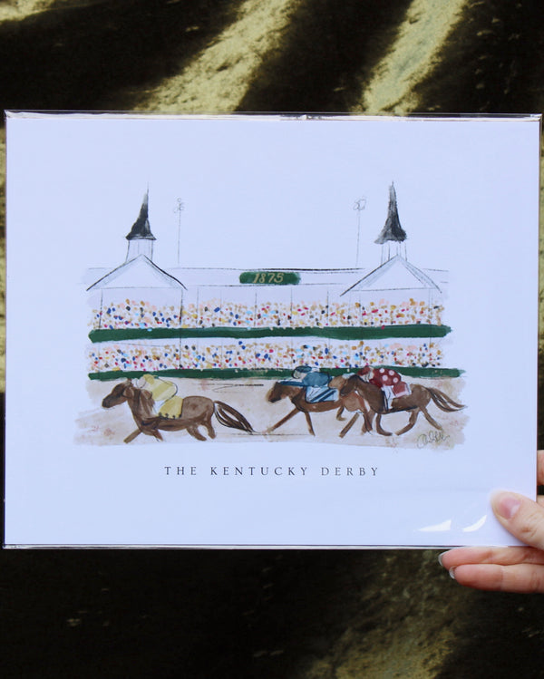 8"x10" Kentucky Derby Print