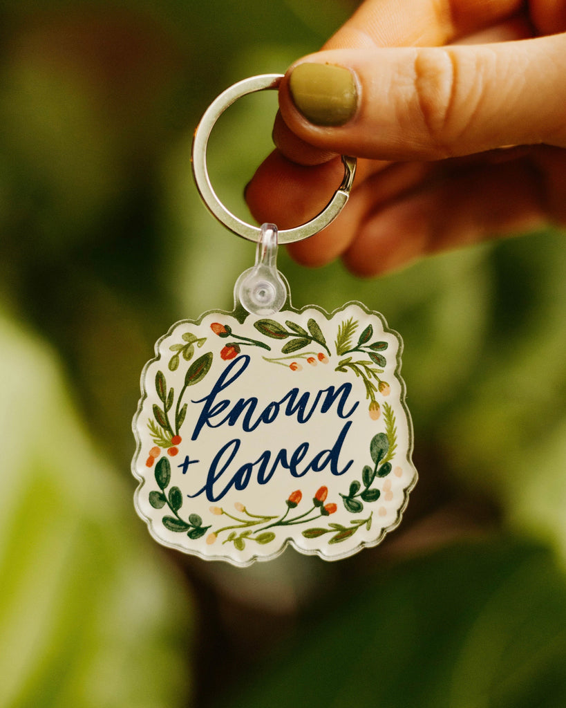 Known + Loved Keychain