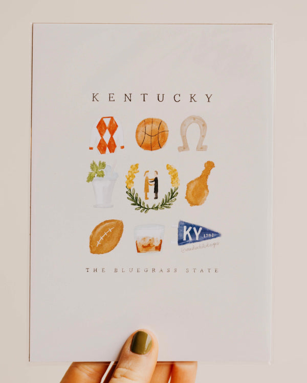 Kentucky Culture 5"x7" Print