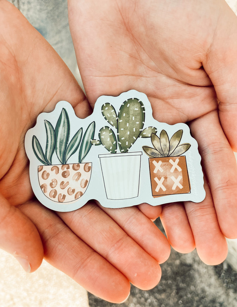 Sweet Succulent Magnet